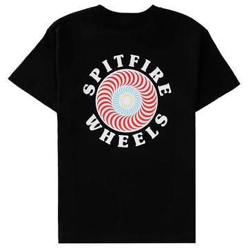 SPITFIRE T-shirt S/S Classic fill Black